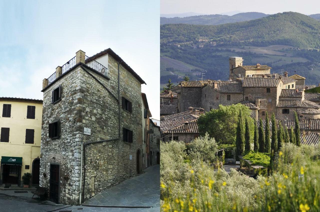 Art Rebus Tower In Tuscany Leilighet Radda in Chianti Eksteriør bilde