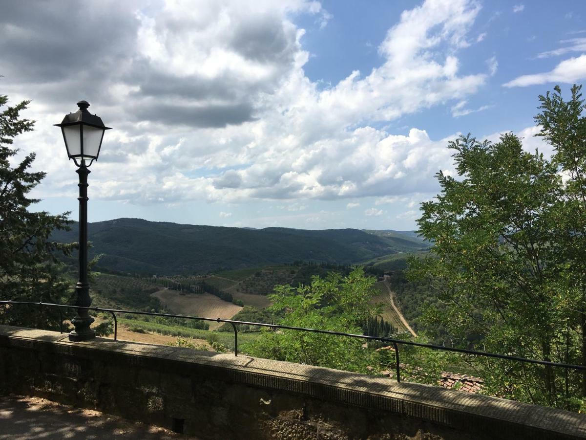 Art Rebus Tower In Tuscany Leilighet Radda in Chianti Eksteriør bilde