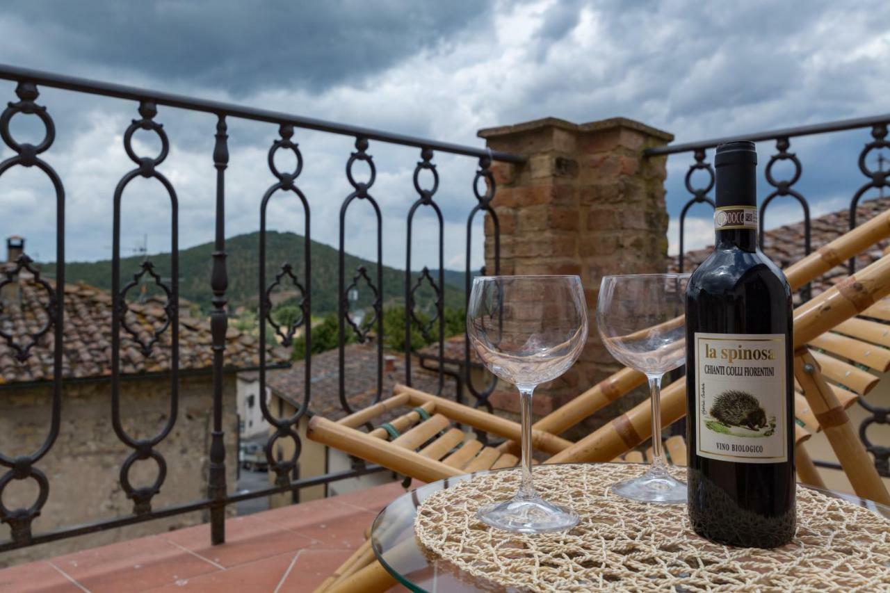 Art Rebus Tower In Tuscany Leilighet Radda in Chianti Eksteriør bilde