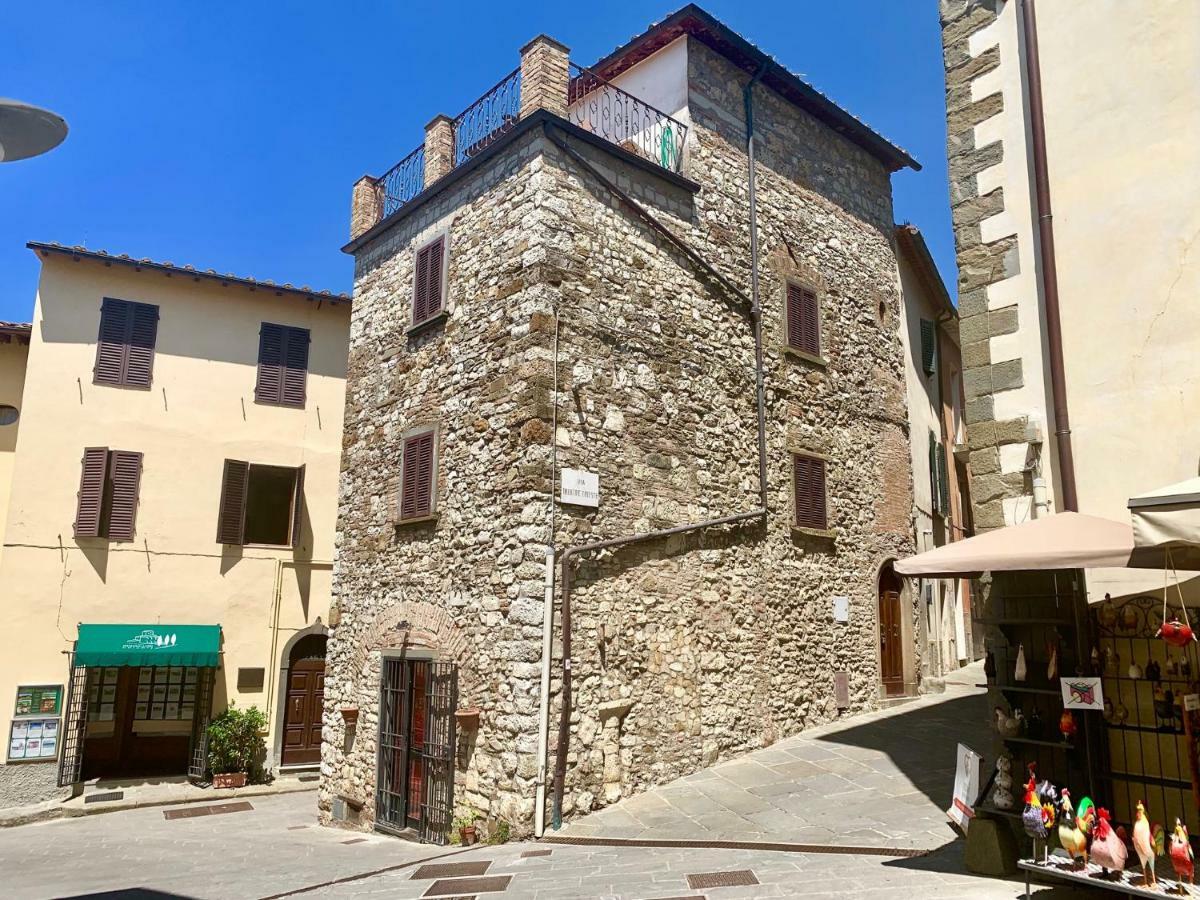 Art Rebus Tower In Tuscany Leilighet Radda in Chianti Eksteriør bilde